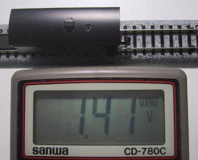 センサオン時の電圧